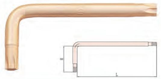 Torx T8 Winkelschlüssel