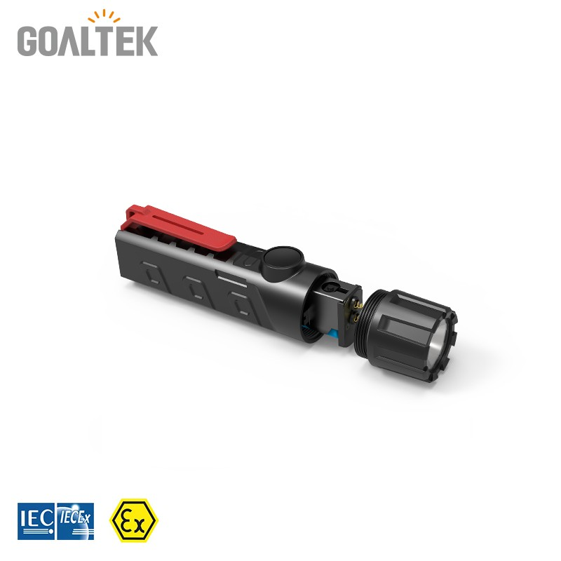 ExMP31N Explosionsgeschützte LED-Taschenlampe Zone0/21 Bergbau M1