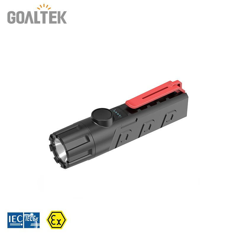 ExMP31R Explosionsgeschützte LED-Taschenlampe Zone1/21 Bergbau M2 | Akku | Ladegerät