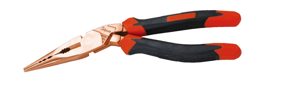 254B Pointed pliers, curved