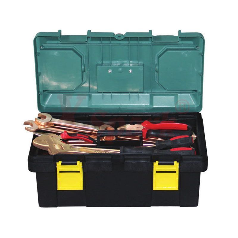 Tool box, 34 non-sparking tools, non-sparking/low-sparking