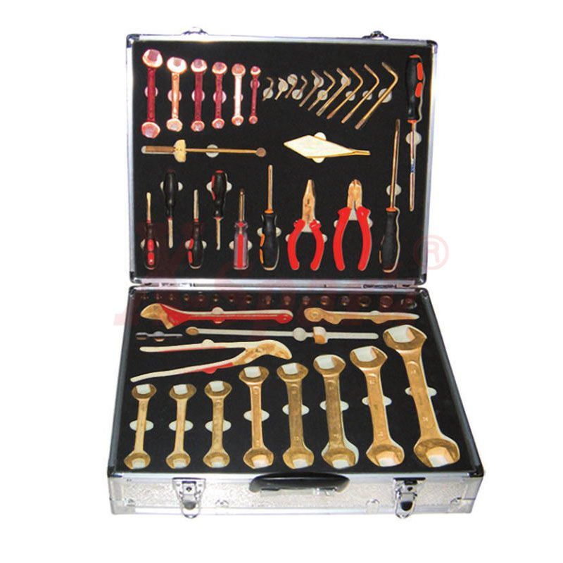 Tool box non-sparking tools 56-piece set non-sparking / low-sparking