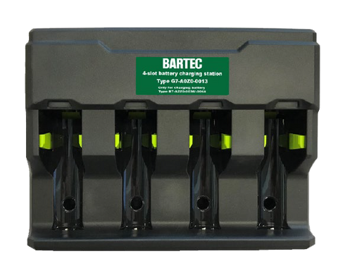 4-way battery charging station for hand-held scanner BCS 3678ex IS