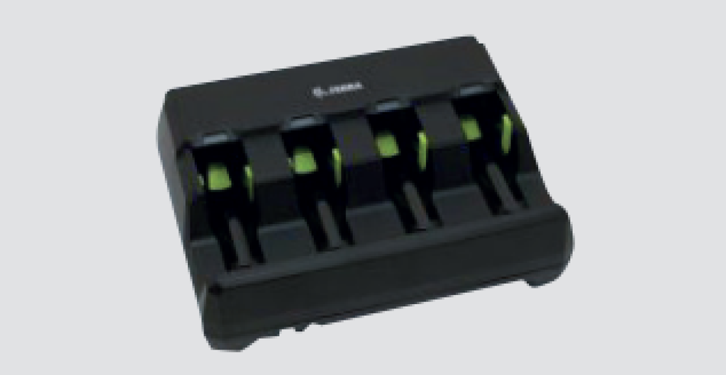 4-way battery charging station for hand-held scanner BCS 3678ex NI