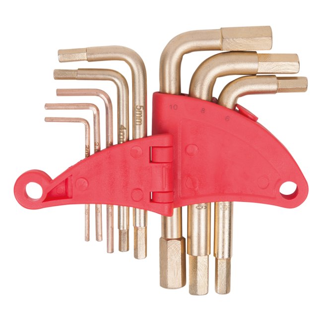 BRONZEplus Allen key set inch 10 pcs.