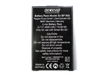 Ex-BP S02 battery pack for Smart-Ex 02 DZ1/DZ2