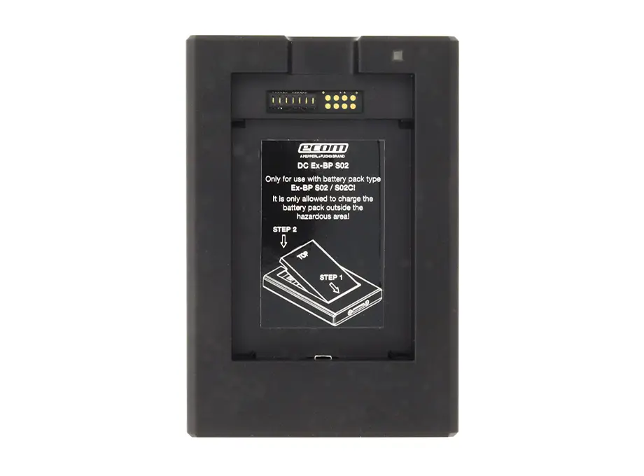 DC Ex-BP S02 charger for battery packs