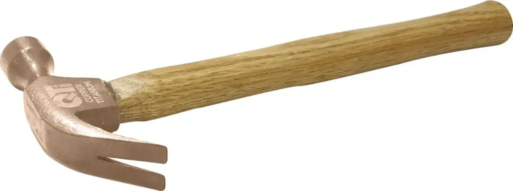 QTi® claw hammer with wooden handle