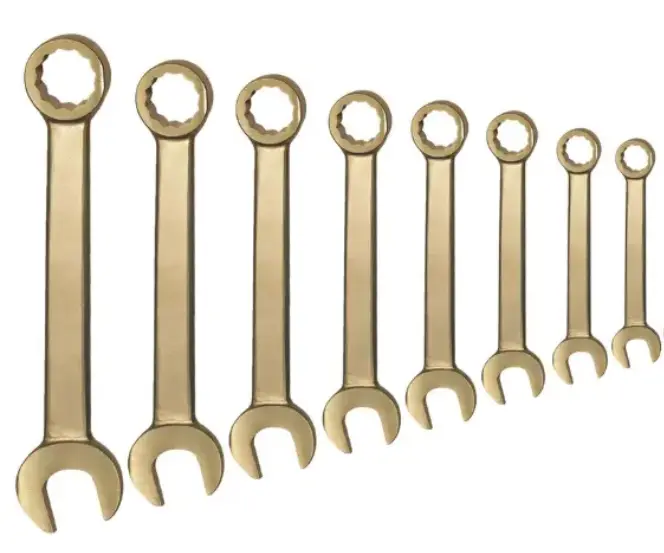 Combination wrench set, 8 pieces, 8-19mm