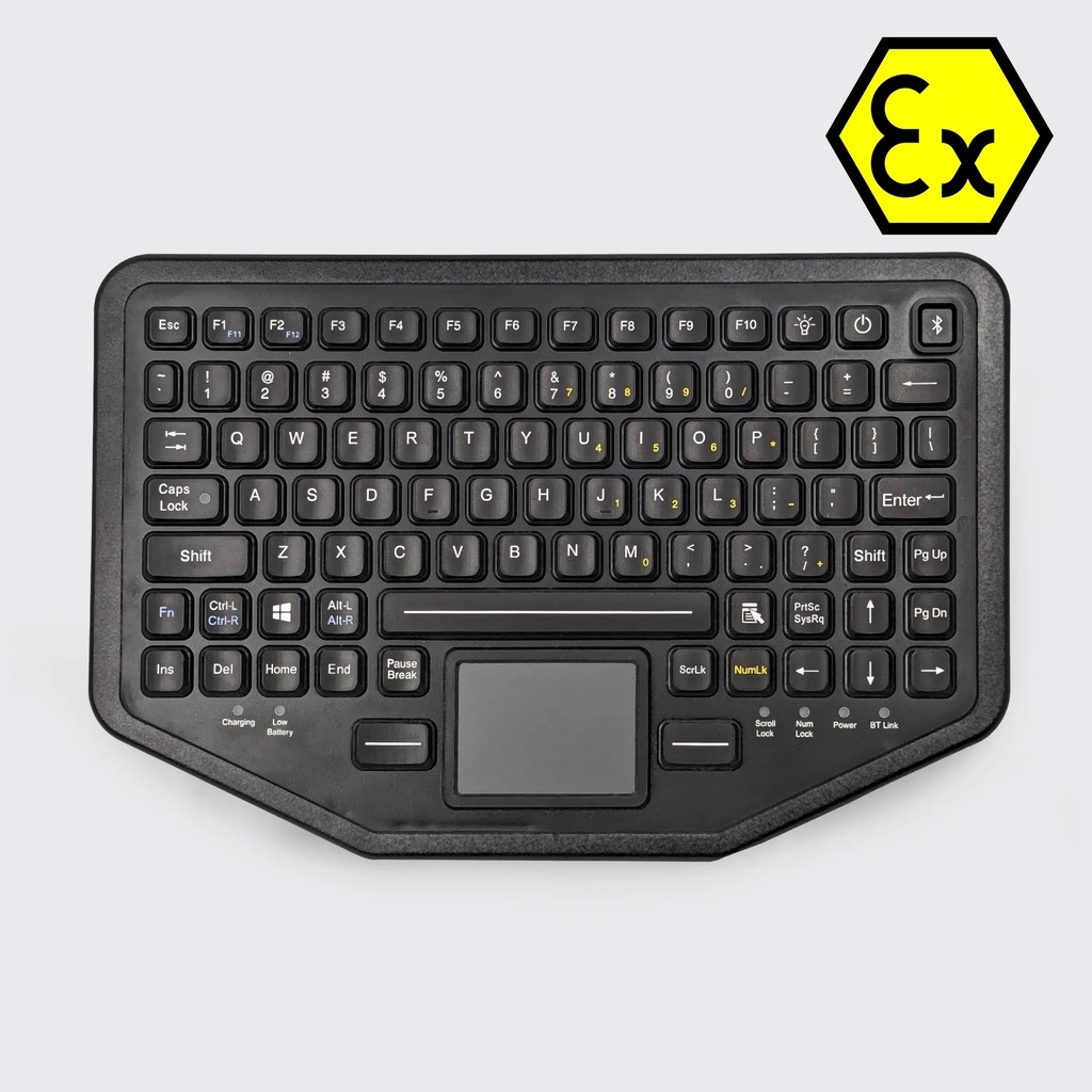 Clavier à sécurité intrinsèque ATEX - Armadex BT-Key-02