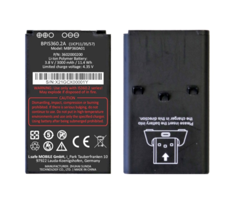 BPIS360.2A battery