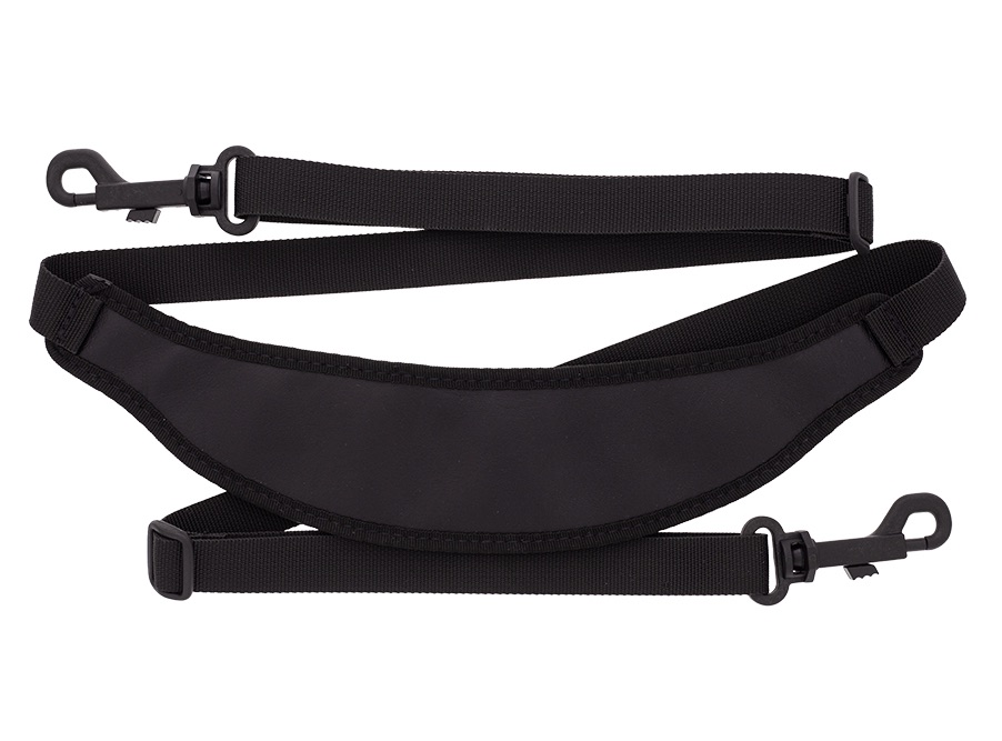 Carrying strap for leather case