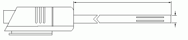 Air sensors for measuring air and gas temperatures