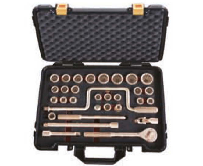 Socket set, 32-piece 1/2"