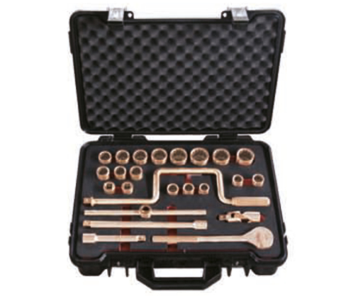 Socket set, 24-piece 1/2”