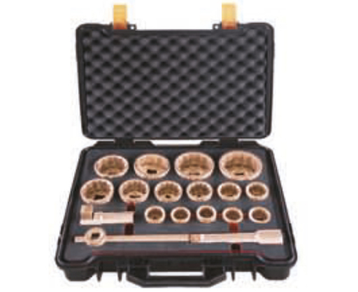 Socket set, 18-piece 1”