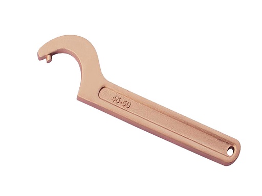 173C Hinged hook wrench with pin