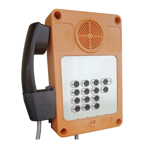 [TLA412E1] TLA412E1 Waterproof telephone with IP66 keypad