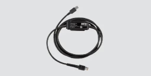 [17-A1Z0-0020] Programming cable and connection cable USB 1.9 m (smooth) for BCS 3608ex IS and BCS 3678ex IS