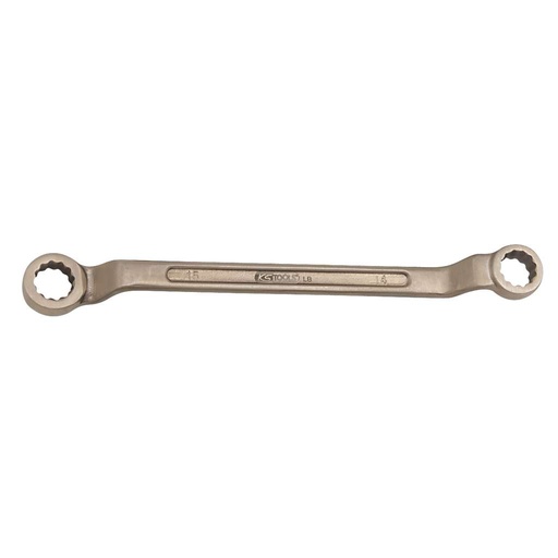 [963.7390] BRONZEplus double ring wrench cranked 13 x 17 mm