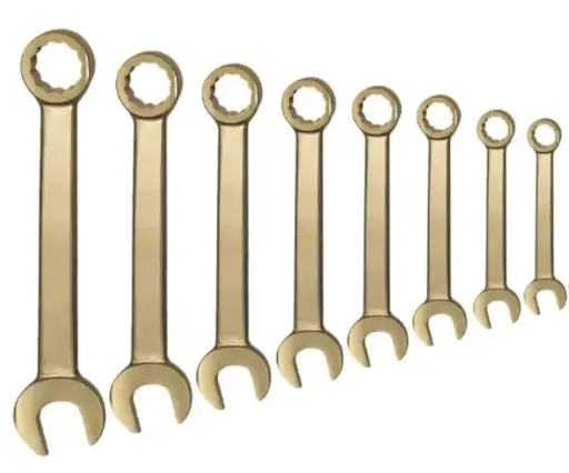 [0130002S] Combination wrench set, 8 pieces, 8-19mm