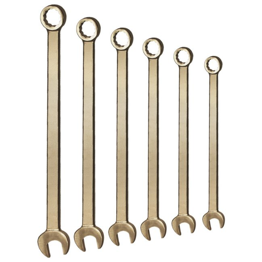 [0137162S] Combination wrench set (extra long), 6 pieces, 10-22 mm